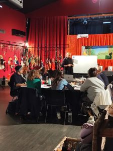 formation marionnettes Octobre méthodologie création de spectacle