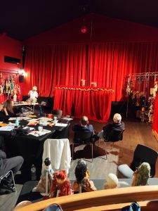 formation marionnettes Octobre marionnette à gaine